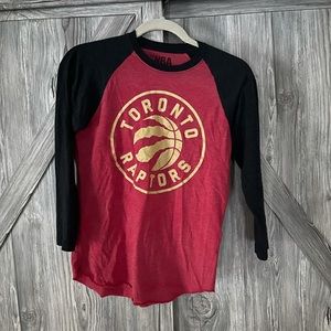 Toronto Raptors Baseball T-shirt